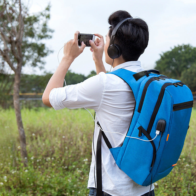 Waterproof USB Charging Backpack for Laptops