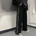 Korean Style Loose Fit Wide Leg Sports Pants