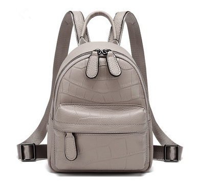 Trendy Crocodile Pattern Backpack for Women