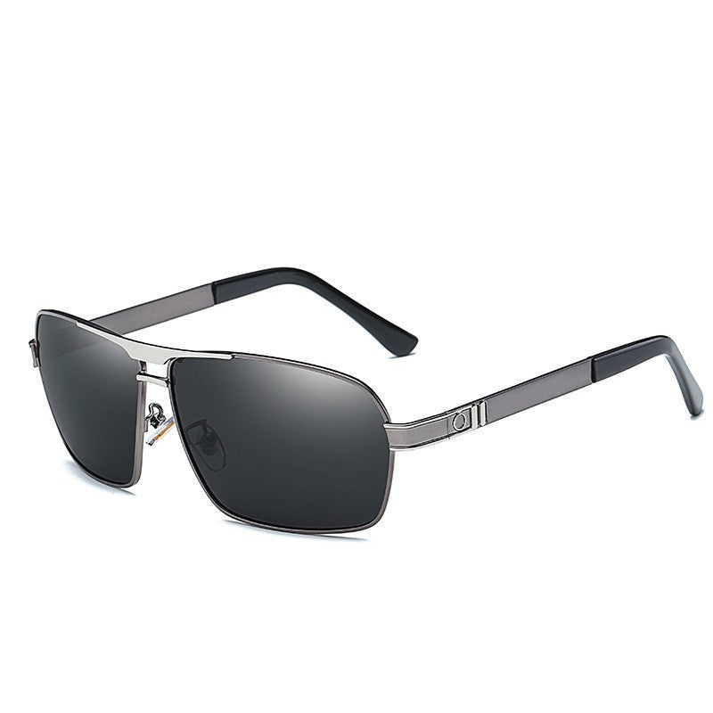 New Men's Polarized Sunglasses Fashion Square Frame