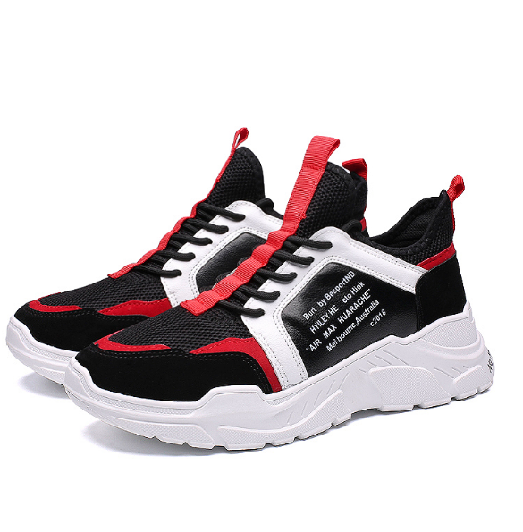 Men's Breathable Thick Sole Dad Sneakers for Sports