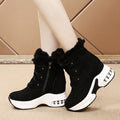 Warm Velvet Cushioned Thick Sole Cotton Shoes