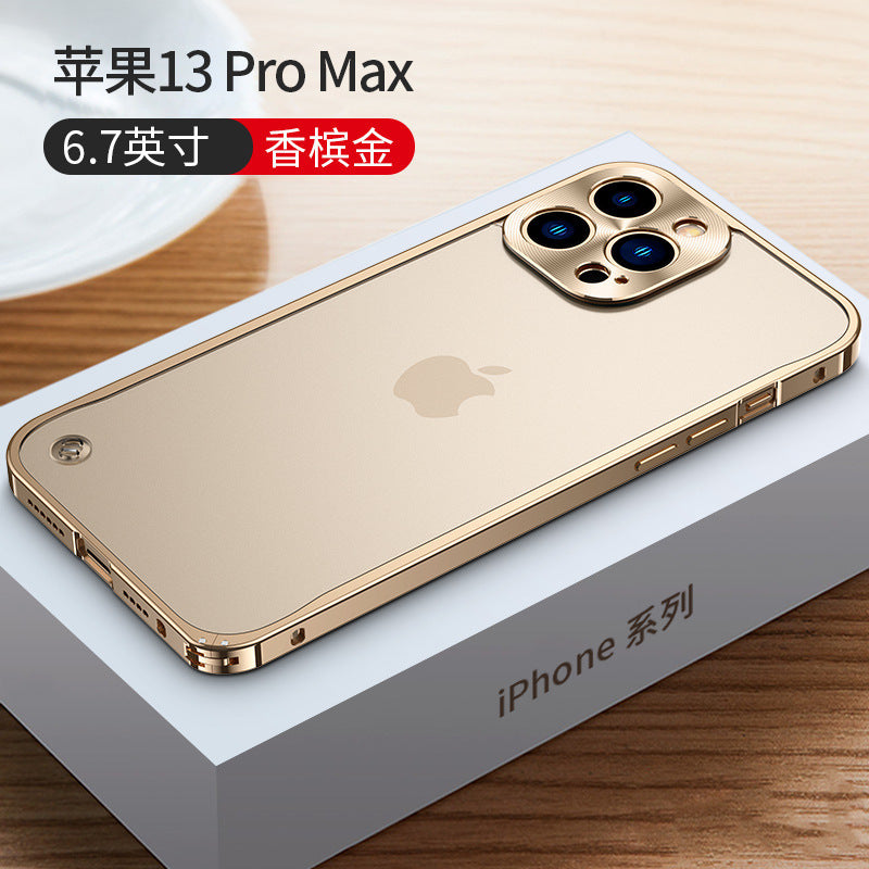 iPhone 15 Magnetic Case with Metal Frame and Full Protection