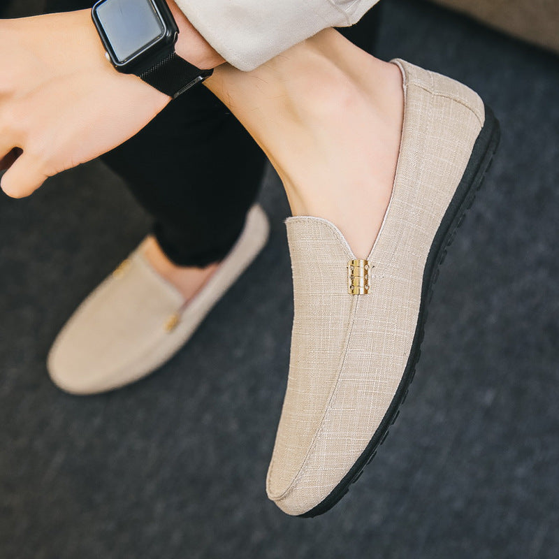 Men's Casual Slip-On Canvas Loafers - Summer 2023