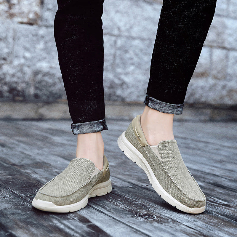 2023 Spring Summer Men's Casual Canvas Slip-On Shoes