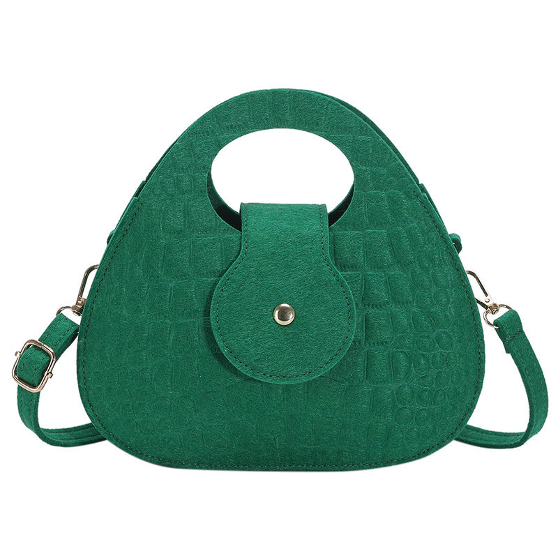 Retro Crocodile Pattern Women's Shoulder Crossbody Bag