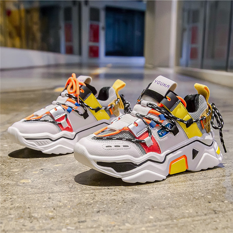 Fashionable Thick-Soled Harajuku Dad Sneakers