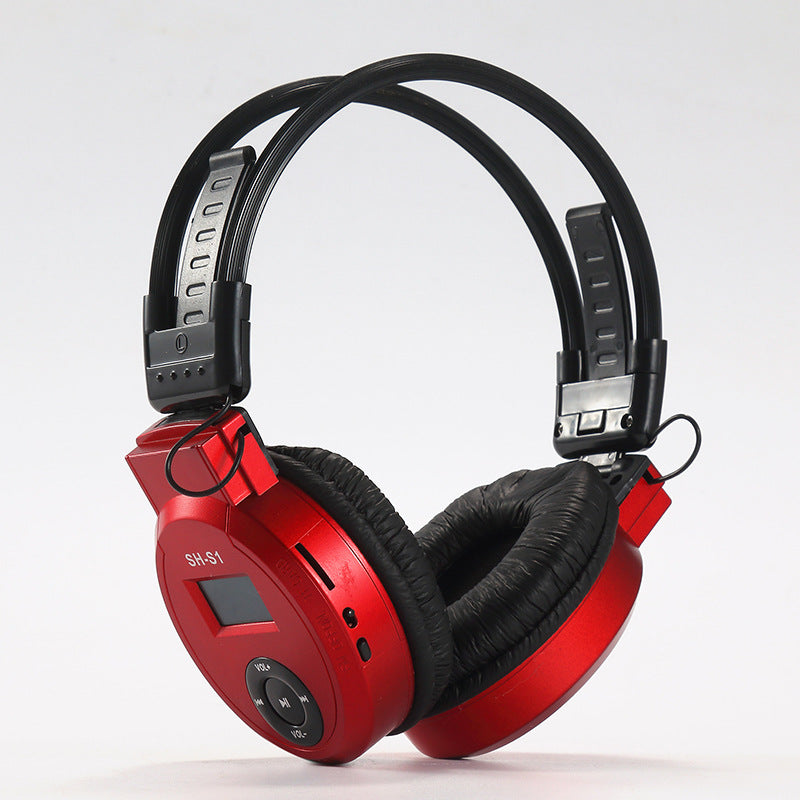 3H-866 Bluetooth Headphones with Deep Bass and Card Slot