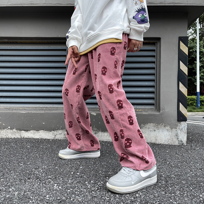 Oversize Loose Wide Leg Casual Pants for Men