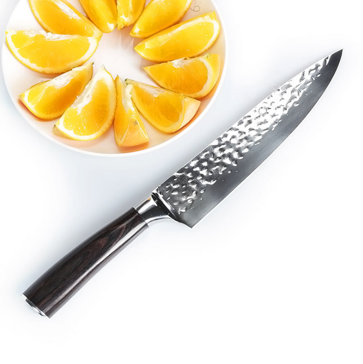 8-Inch Damascus Steel Chef Knife for Sushi & Slicing