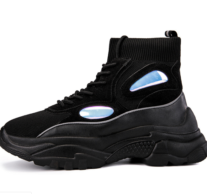 Fashionable Thick-Soled Dad Sneakers for Couples