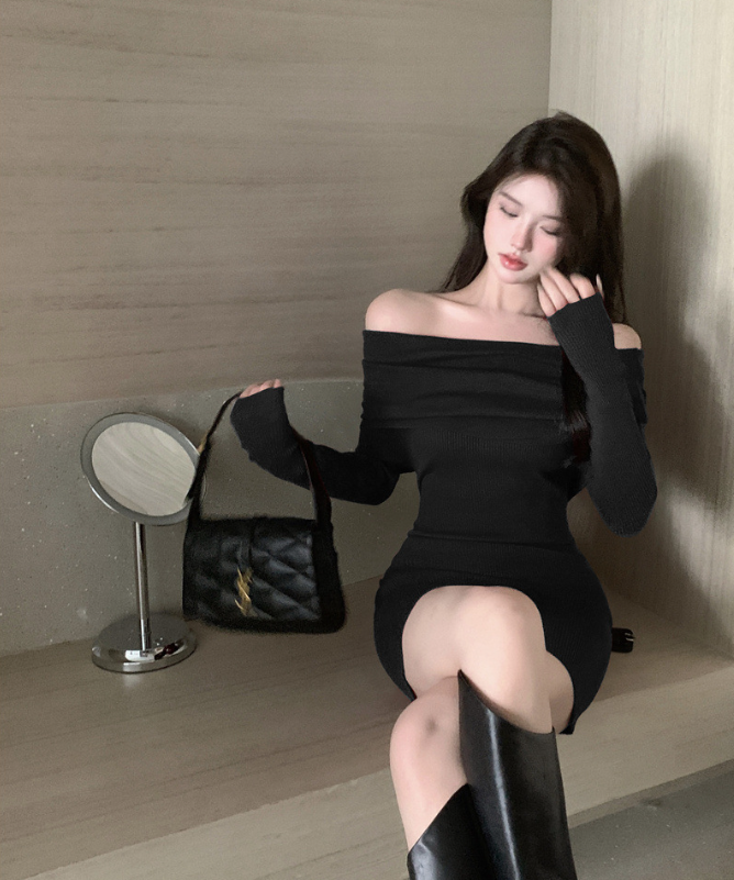New Spring Sexy Off-Shoulder Bodycon Dress