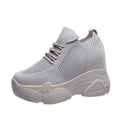 Sporty Dad Style Chunky Platform Sneakers for Women