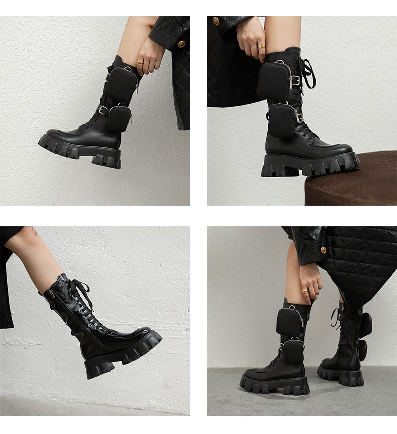 2020 New Autumn Winter Chunky Sole Martin Boots