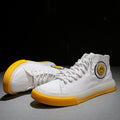 Men's Summer High-Top Canvas Sneakers, Breathable Style