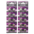 HyperPS (20 pcs AG13 Alkaline 1.5V Button Cell Battery Single Use LR44 A76 G13R S76E MS76H MS76 Watch Toys Remotes Cameras