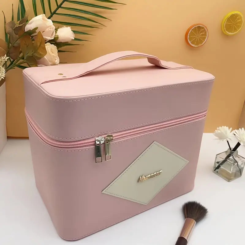Large Capacity Waterproof Makeup Bag for Travel & Gifts