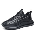 Men's Breathable Crocodile Pattern Sports Shoes