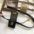 Crocodile Pattern Mini Waist Bag for Women