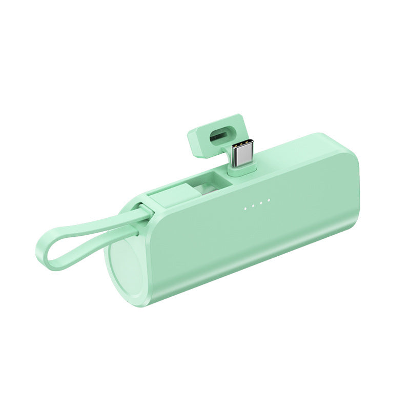 Mini 5000mAh Capsule Power Bank with Custom Logo