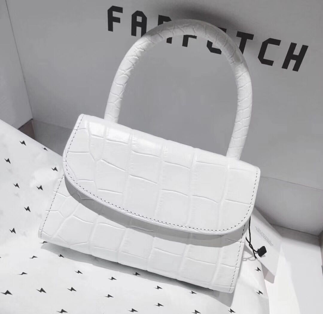 Crocodile Pattern Matcha Green Tote Bag