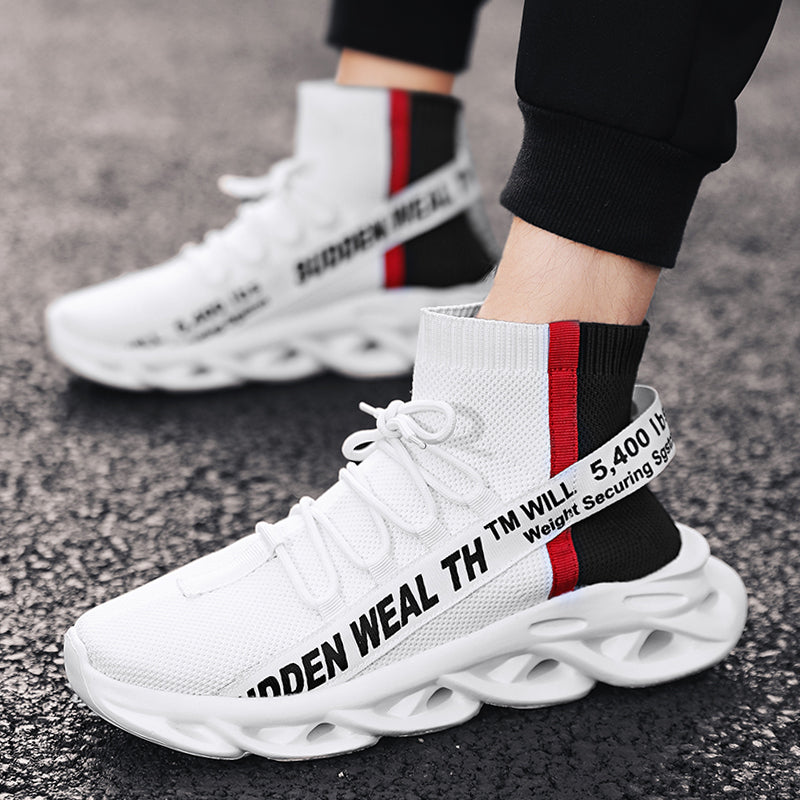 Men's Summer Breathable High-Top Sock Sneakers
