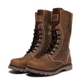 Men's Waterproof Leather Martin Hiking and Combat Boots