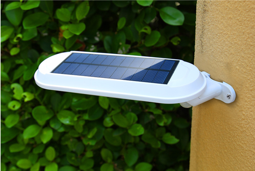 Solar Wall Light with Motion Sensor for Outdoor Use