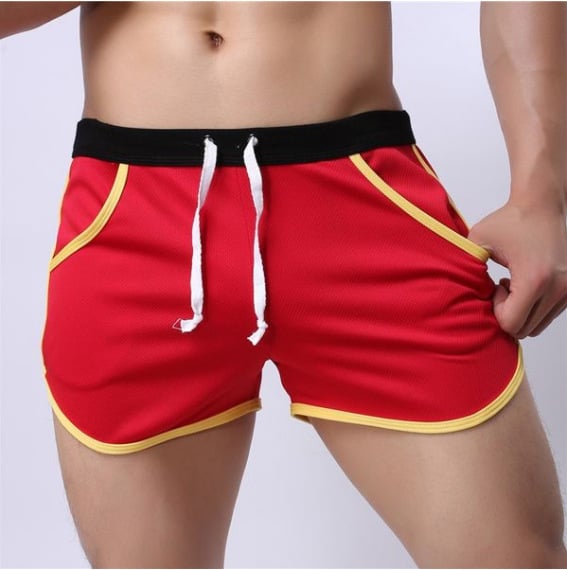 Wide Outer Split Three-Movement Step Shorts