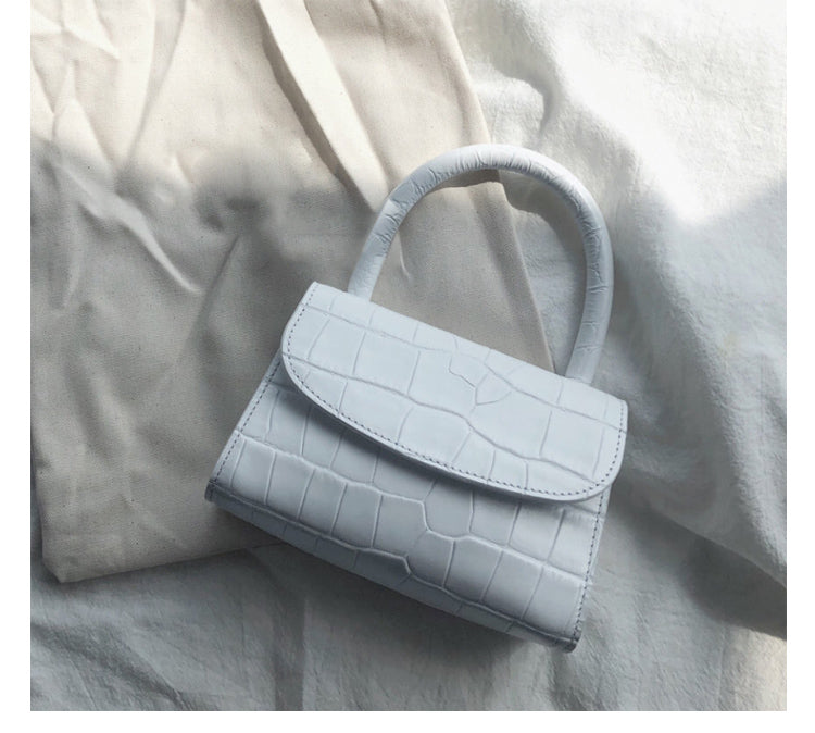 Crocodile Pattern Matcha Green Tote Bag