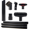 9 Pcs Vacuum Attachments Fit for Shop Vac Accessories 1 1/4" - 3 Pcs Vacuum Extension Wand 1 1/4 inch (32 mm) & 1 3/8 inch (35 mm) Vacuum Hose Adapter 1 1/4 inch Vacuum Cleaner Accessories Brush Kit