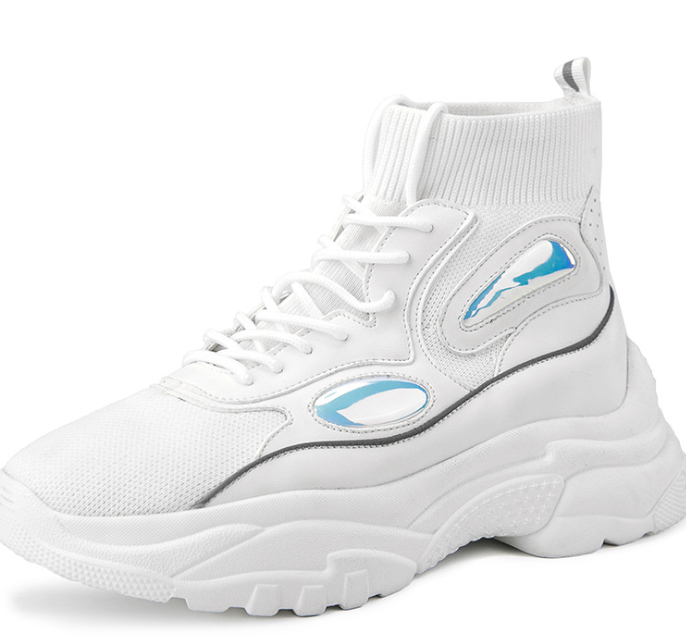 Fashionable Thick-Soled Dad Sneakers for Couples