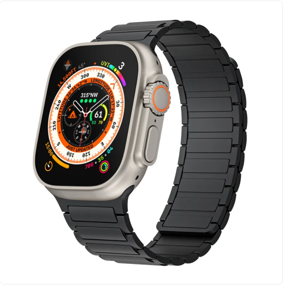 Magnetic Silicone Two-Tone Overall Strap