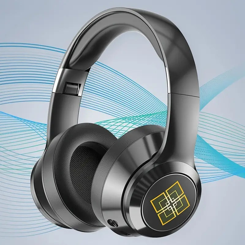 Wireless On-Ear Headphones - HD Sound, Deep Bass, 8H Playtime