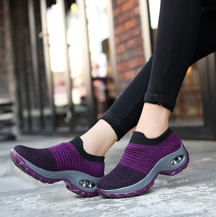 Women's Height Increasing Air Cushion Casual Dance Shoes
