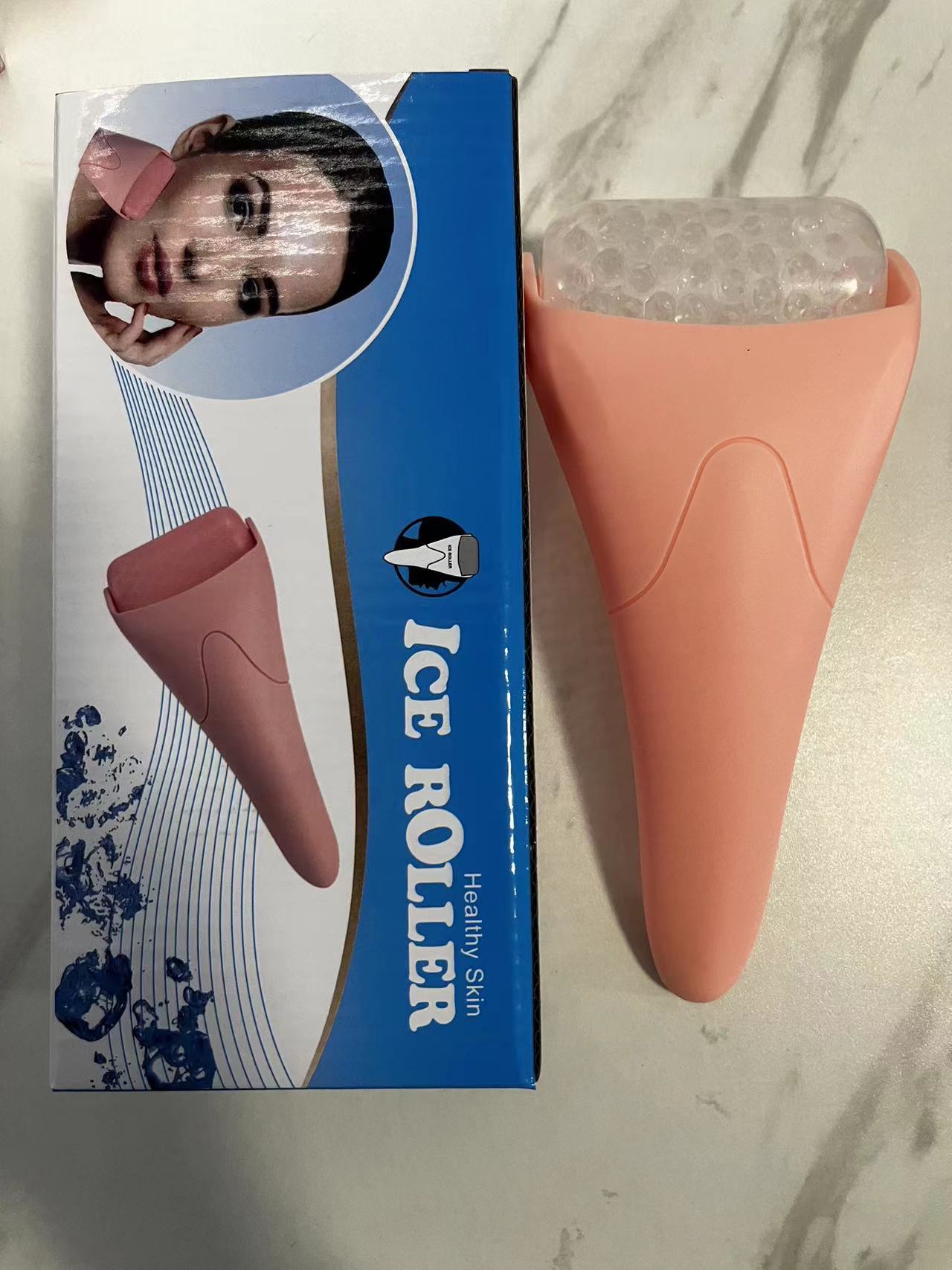 Beauty Ice Roller Face Massage Tool with Cold Balls