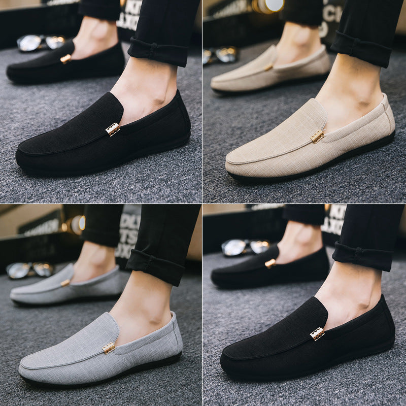 Men's Casual Slip-On Canvas Loafers - Summer 2023