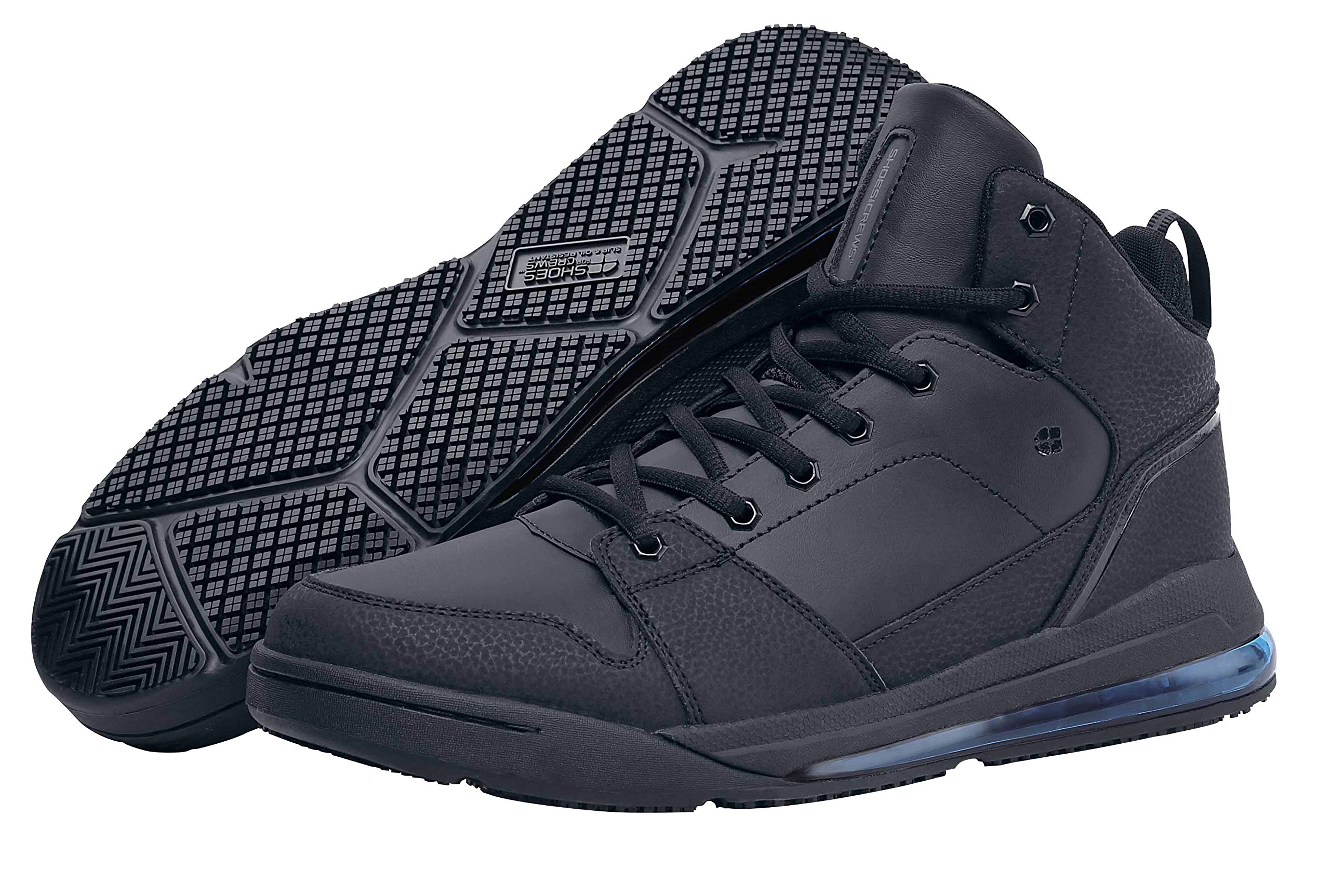 Shoes for Crews Tigon Mens Slip Resistant Food Service Work Sneakers Black Size 14