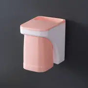 Magnetic Suction Wall-Mounted Toothbrush Holder (1pc)