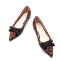 C.Paravano Womens Flats | Ballet Flats for Women | Pointed Toe Flats | Leopard Flats | Womens Pumps | Flat Shoes for Women | Slip on Shoes Ballet Flats (Size 5.5A1 Leopard)