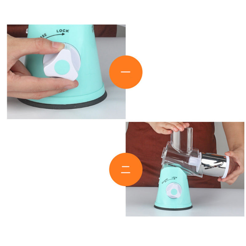Chop Shop 3 in 1 Slice Shred And Chop Fruits Nuts And Vegetables