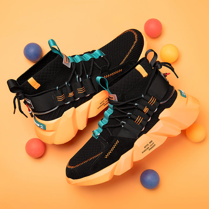 Men's High-Top Sock Sneakers - Stylish Summer 2020