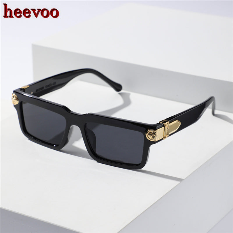 Retro Square Sunglasses for Women and Men - Vintage Style