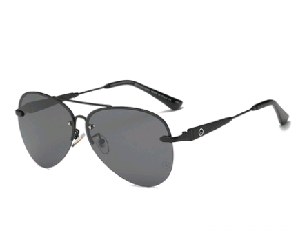 Classic Men's Metal Polarized Sunglasses Retro Frame
