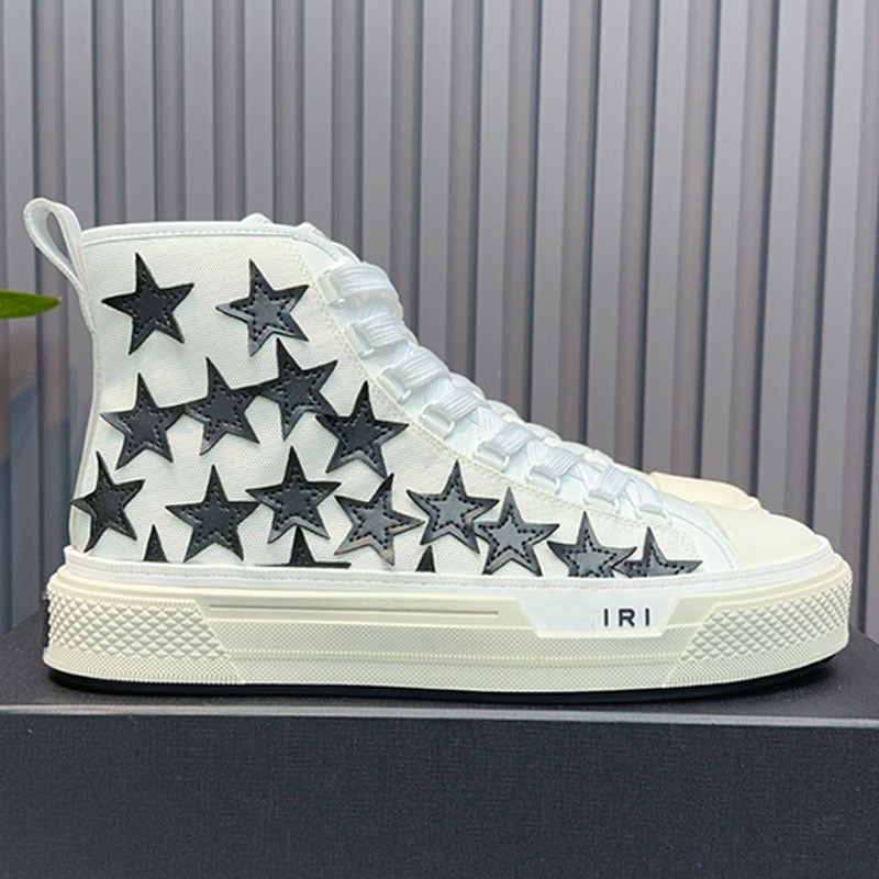 2023 Men's High-Top Star Canvas Sneakers (Thick Sole)