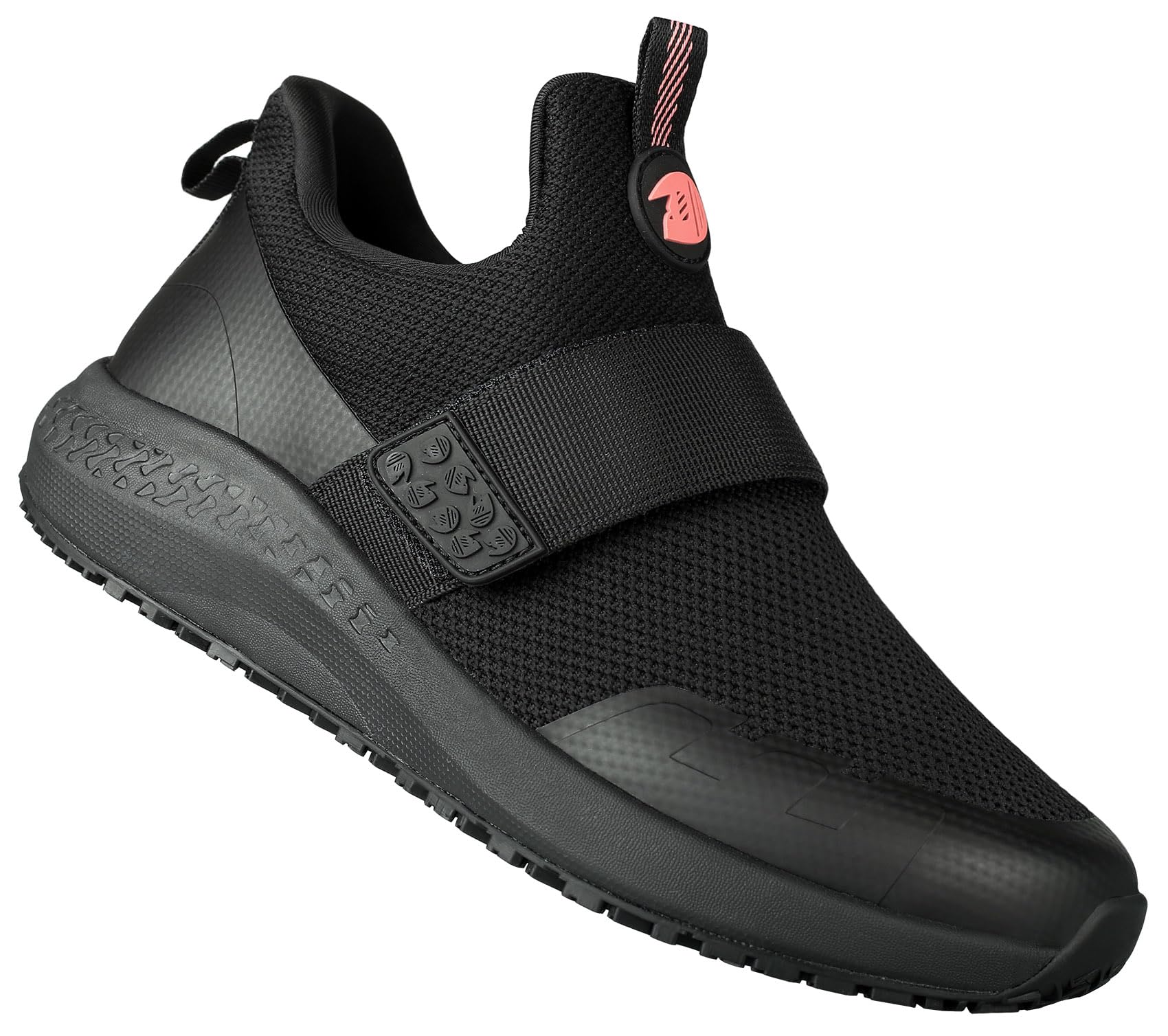 Delobi Womens Non Slip Work Shoes Sneakers Slip Resistant Food Service Water Resistant Zapatillas Zapatos Trabajo Slip On Lightweight Breathable Walking Shoes for Kitchen and Restaurant Black Size 7