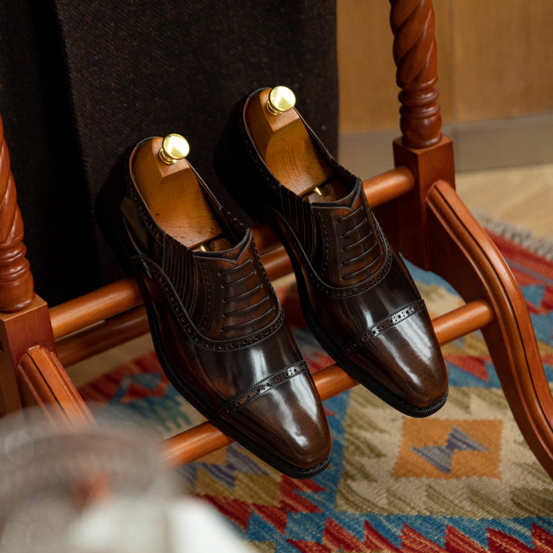 Gentleman Cowhide Formal Commuting Shoes