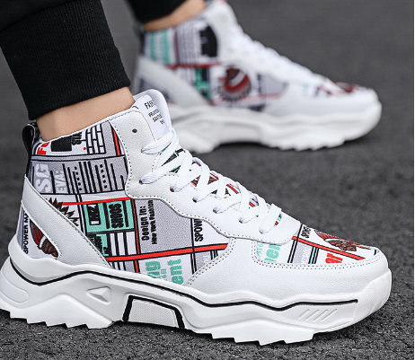 Fashionable Thick-Soled Harajuku Dad Sneakers