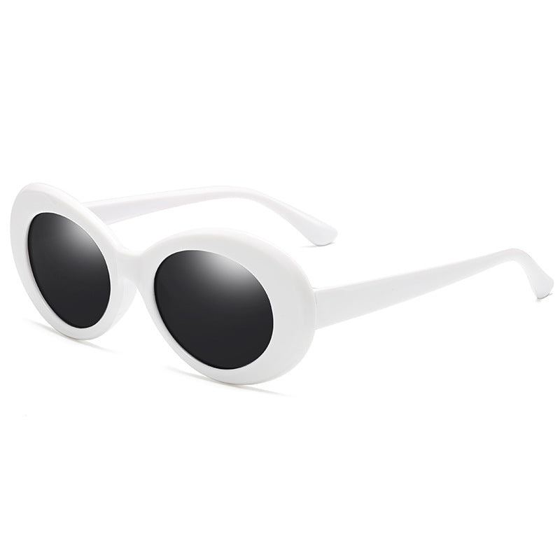 Retro Oval Round Sunglasses for Men and Women