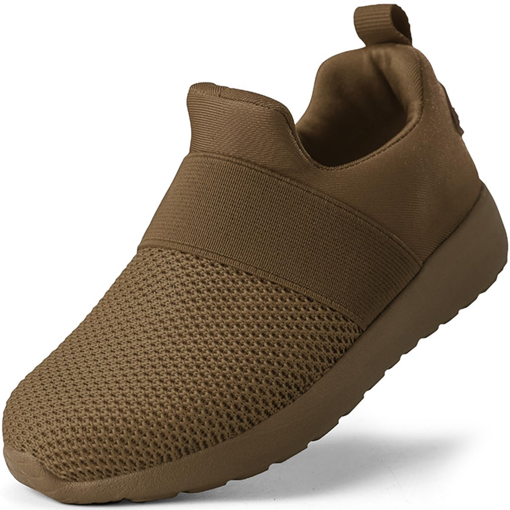 QIJGS Toddler/Little Kid Boys Girls Shoes Running Sneakers Athletic Tennis Walking Shoes-brown-32